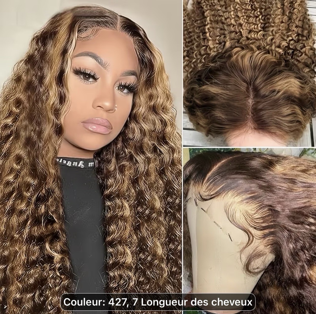 100% Human Hair 26inch Deep Wave 13×4 HD Transparent Lace 200% Density
