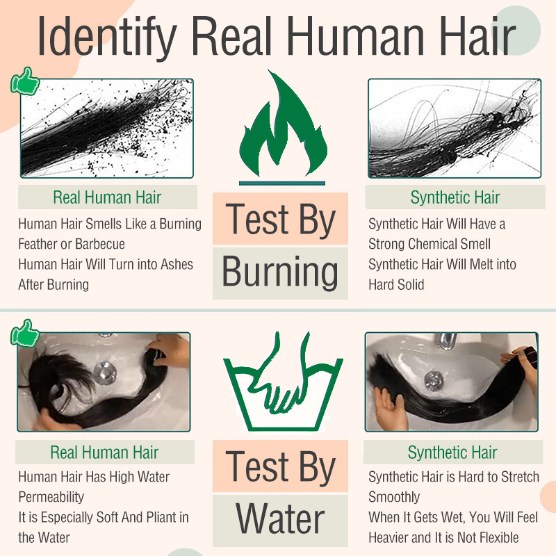 Ponytail Extensions Claw On/Clip In 100% Real Remy Human Straight Long Hair 22IN