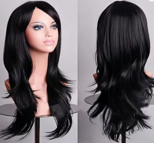 26′ Long Synthetic Wigs- fake hair- solid- soft- high quality heat resistant