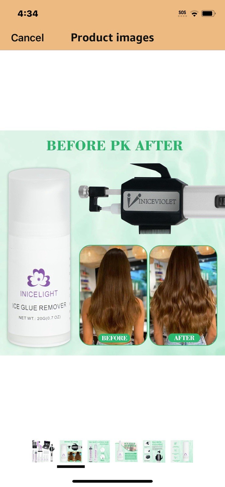 Ji Mi X7 Zero Sensing Hair Extensions Set