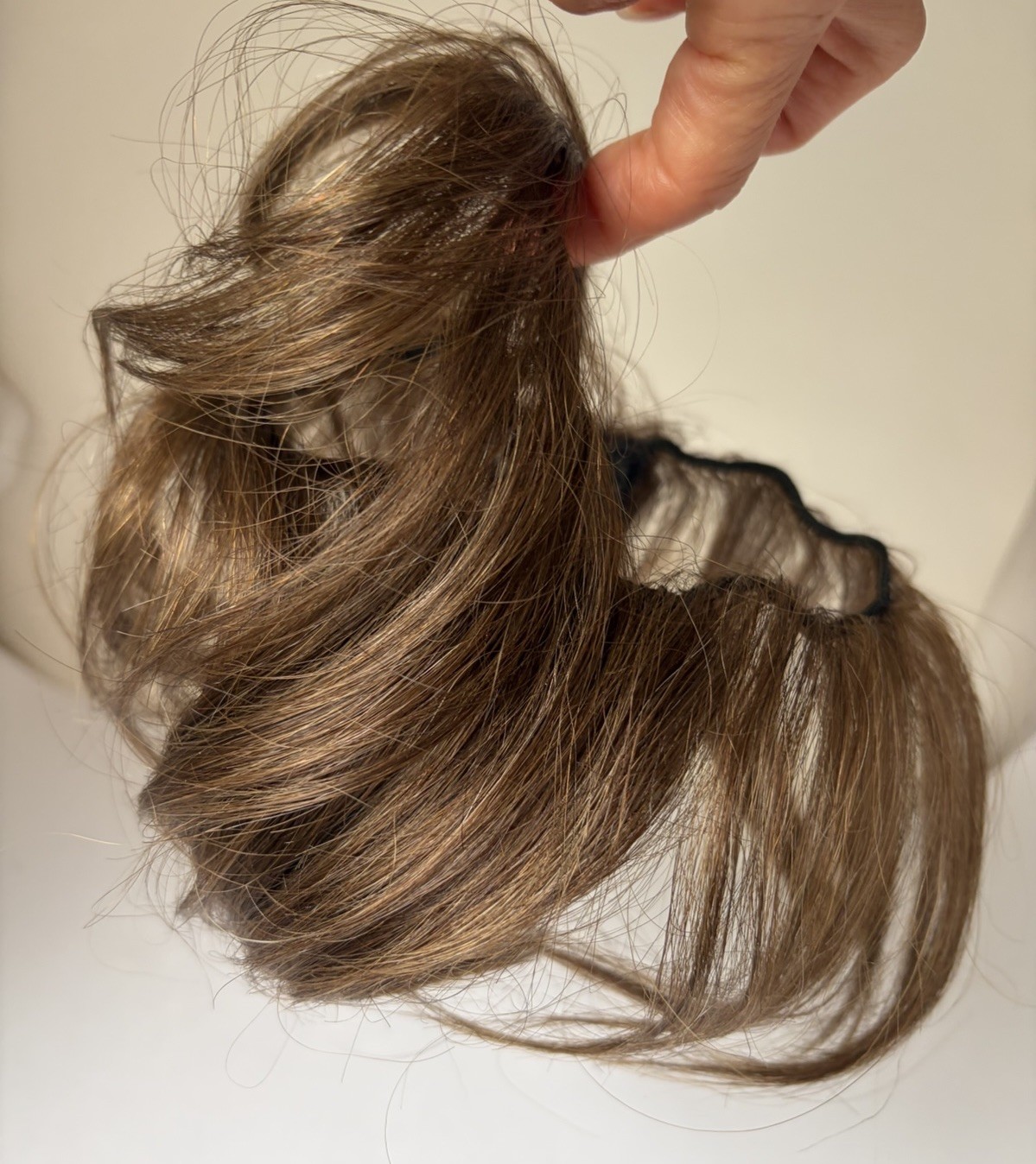 Estetica Designs Human Hair Volume Up 1 Hand Tied Wire Top Piece COLOR R6 Wig