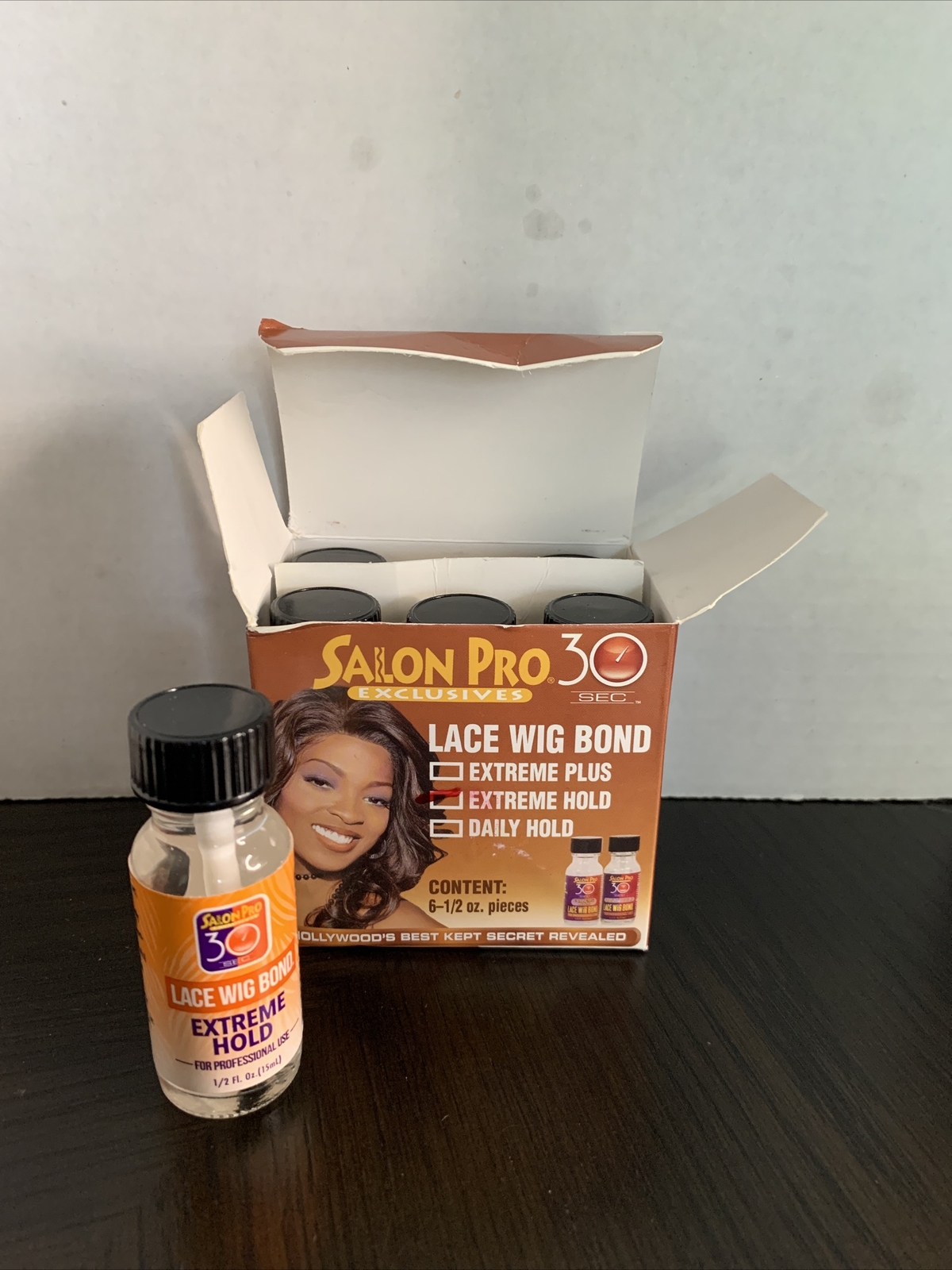 Salon Pro 30 sec Lace Wig Bond Glue EXTREME PLUS 0.5 oz