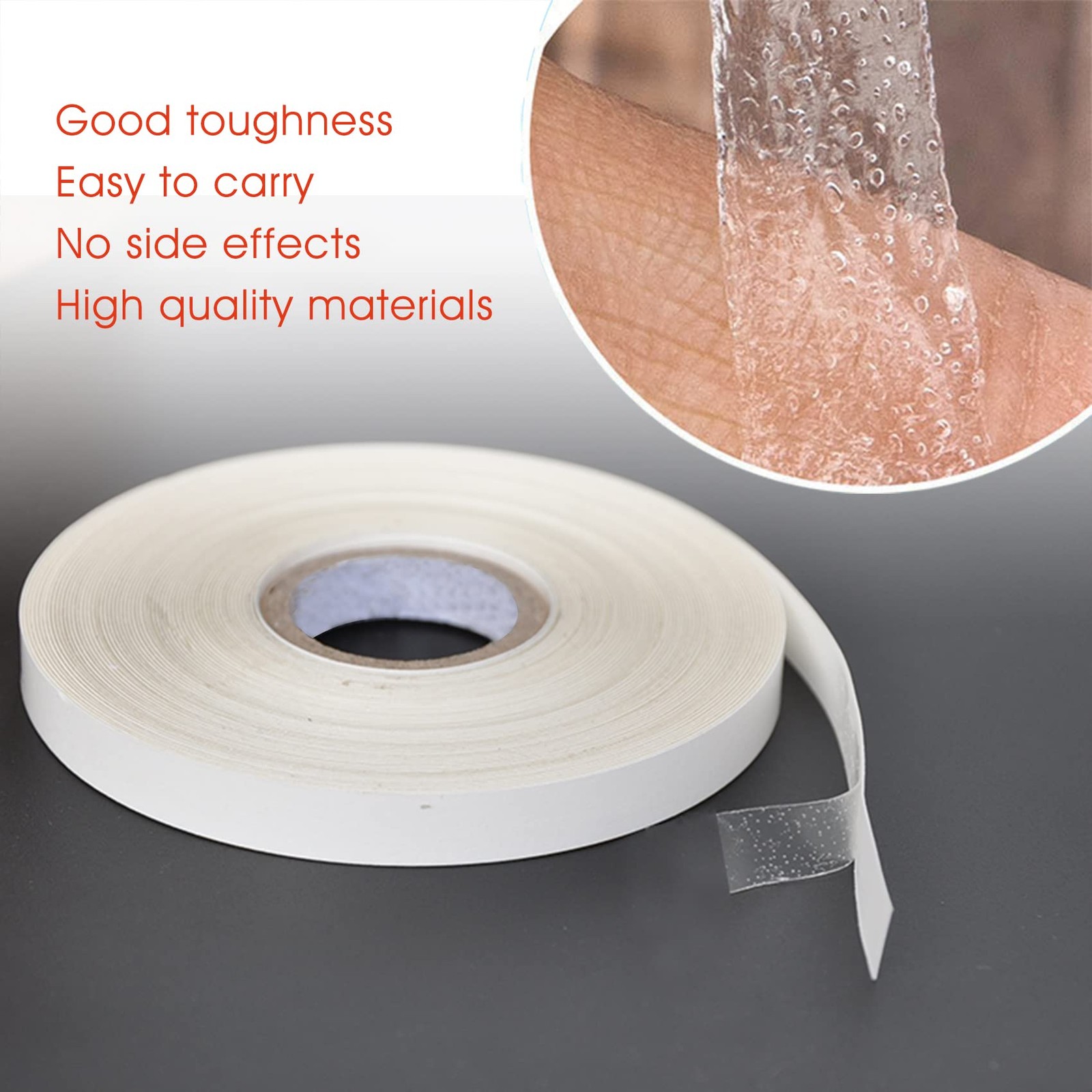 5/16″(0.8cm)*12 Yards Tape for Tape in Hair Extensions Double Sided Hair Exte…