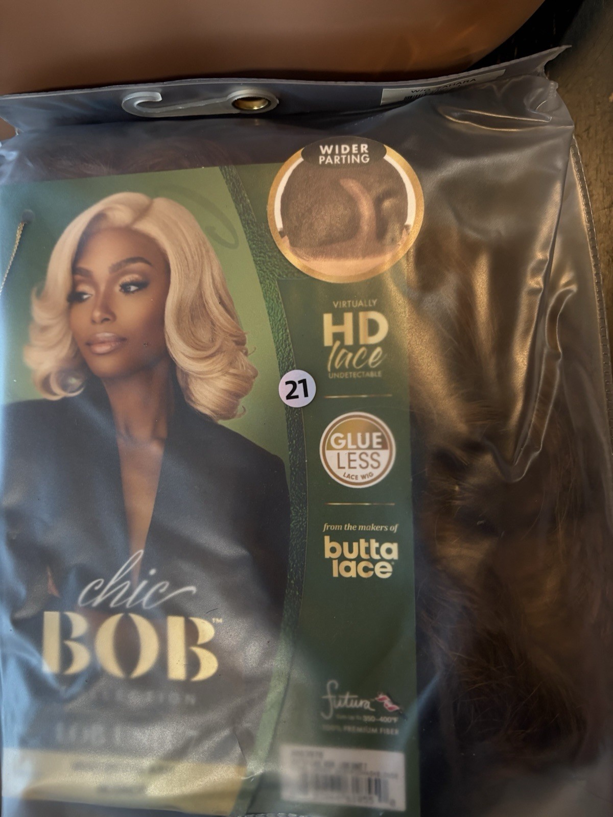 Sensationnel Chic Bob LOB Unit 7 HD Lace Bob Wig 7in Mushroom Ash MR-2/21