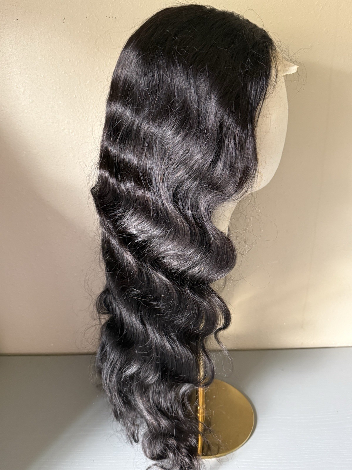 100% Virgin Human Hair 4×4 closure Body Wig 28 inch
