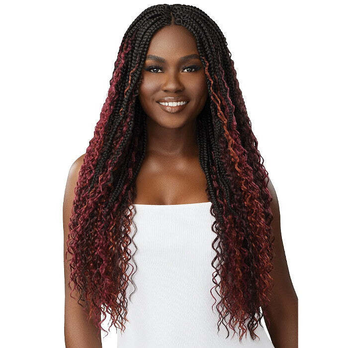 Outre X Pression Twisted Up Crochet Braid – 3X BOHO BOX BRAID 22″