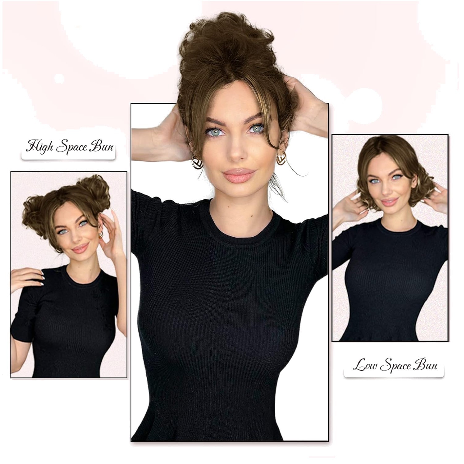 Fuller Human Hair Bun Scrunchie