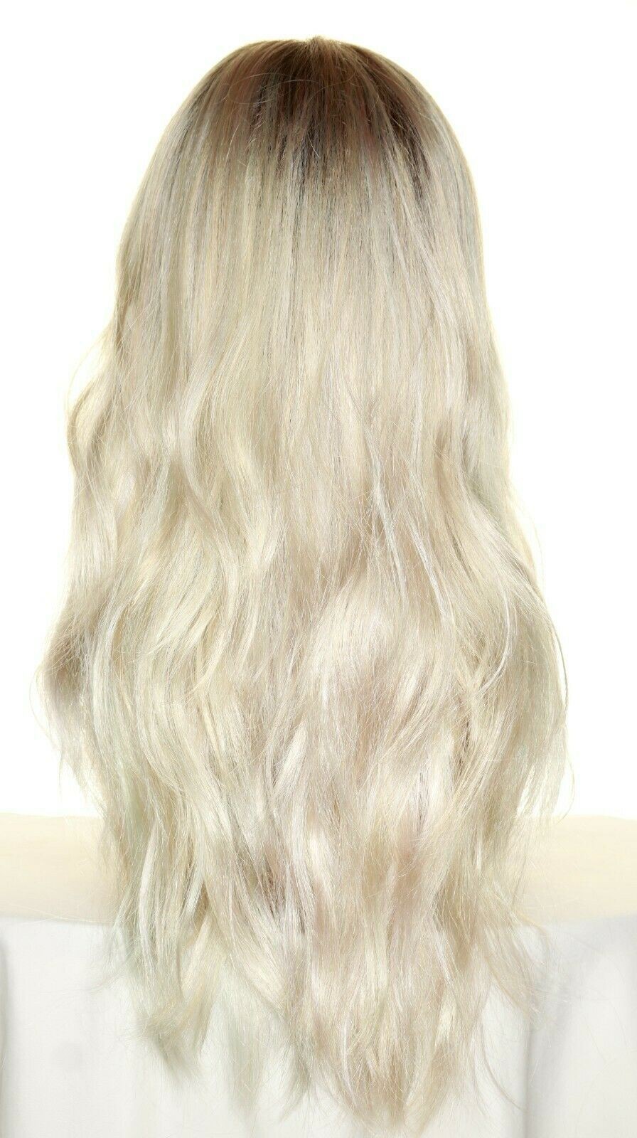 Wren Rene of Paris Wig Wavy Long Rooted Blond PASTEL RAINBOW R