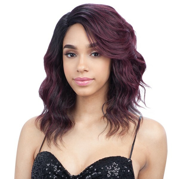 CHASTY – FREETRESS EQUAL INVISIBLE L PART SYNTHETIC FULL WIG MEDIUM WAVY