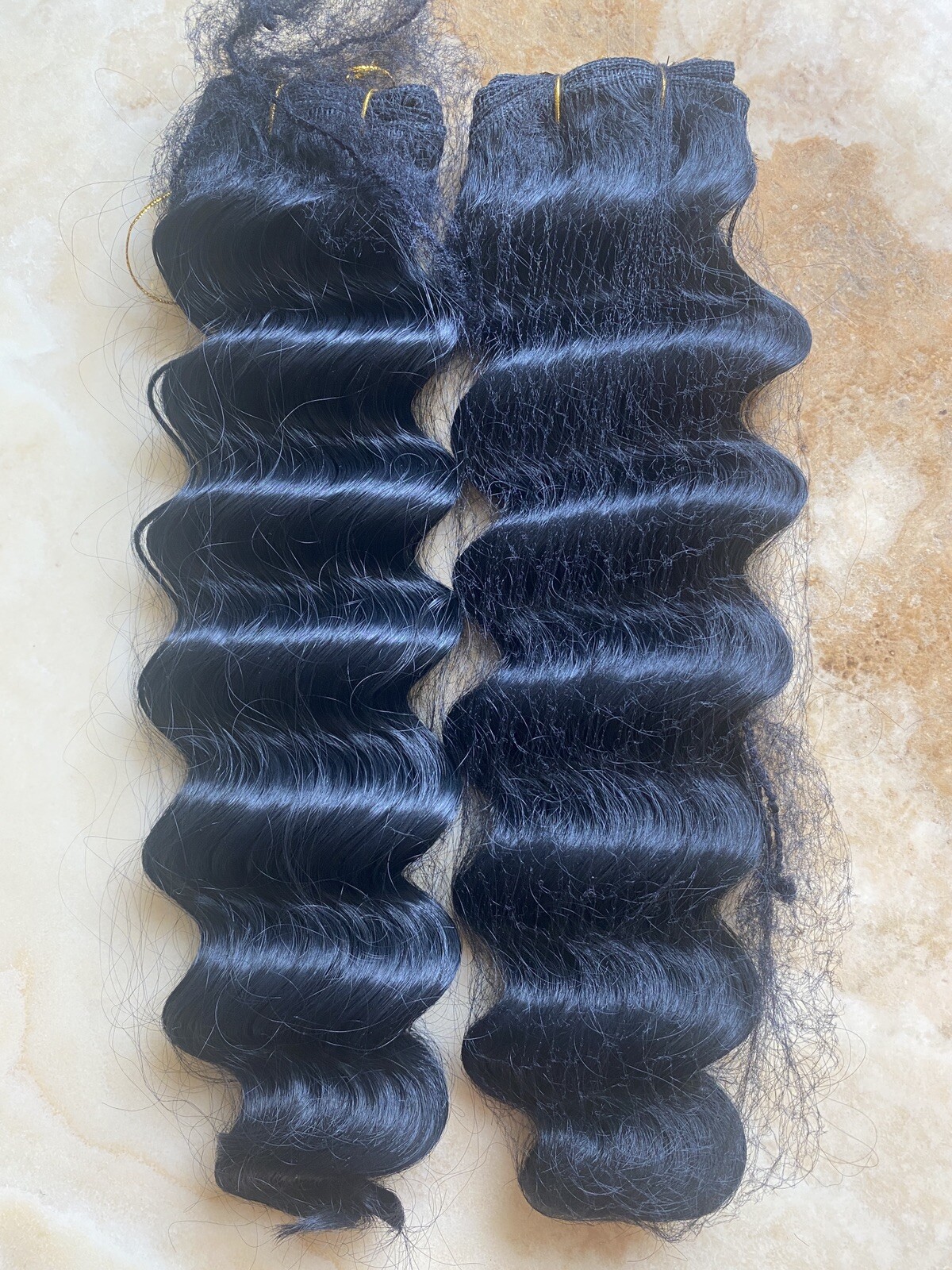 HAIRTREND QUALITY SYNTETHIC RIPPLE DEEP WAVE HAIR “16”INCH LOT 2 COLOR 1B