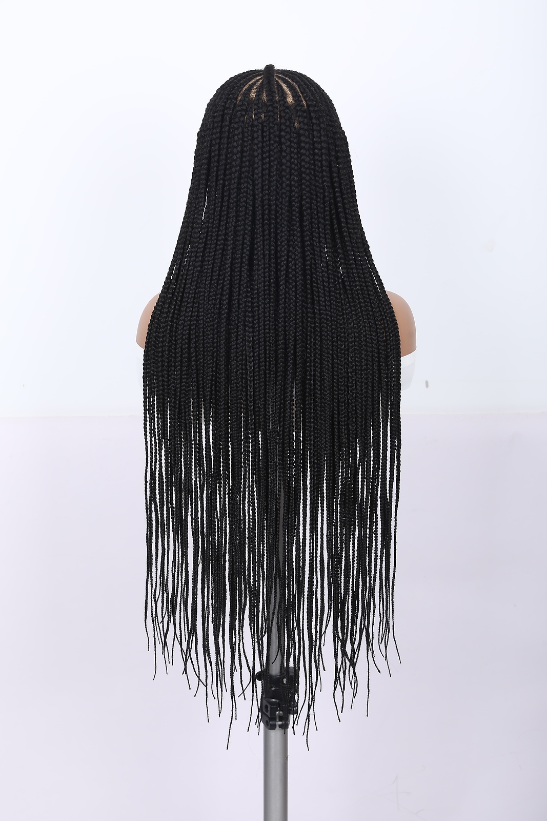 Braided Full Lace Wigs for Black Women Knotless Box Braid Wig with Baby Hair 32″
