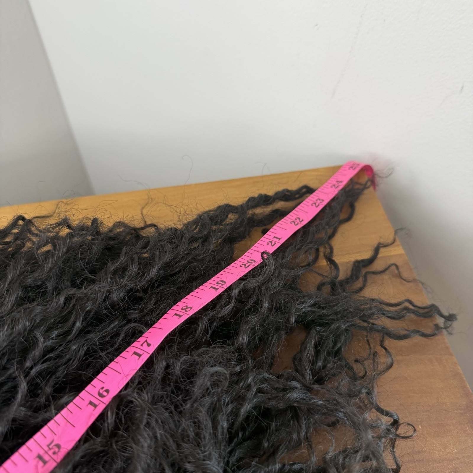 Model Model Drawstring Full Cap Synthetic Black Curly Haired Wigs Lot of 3