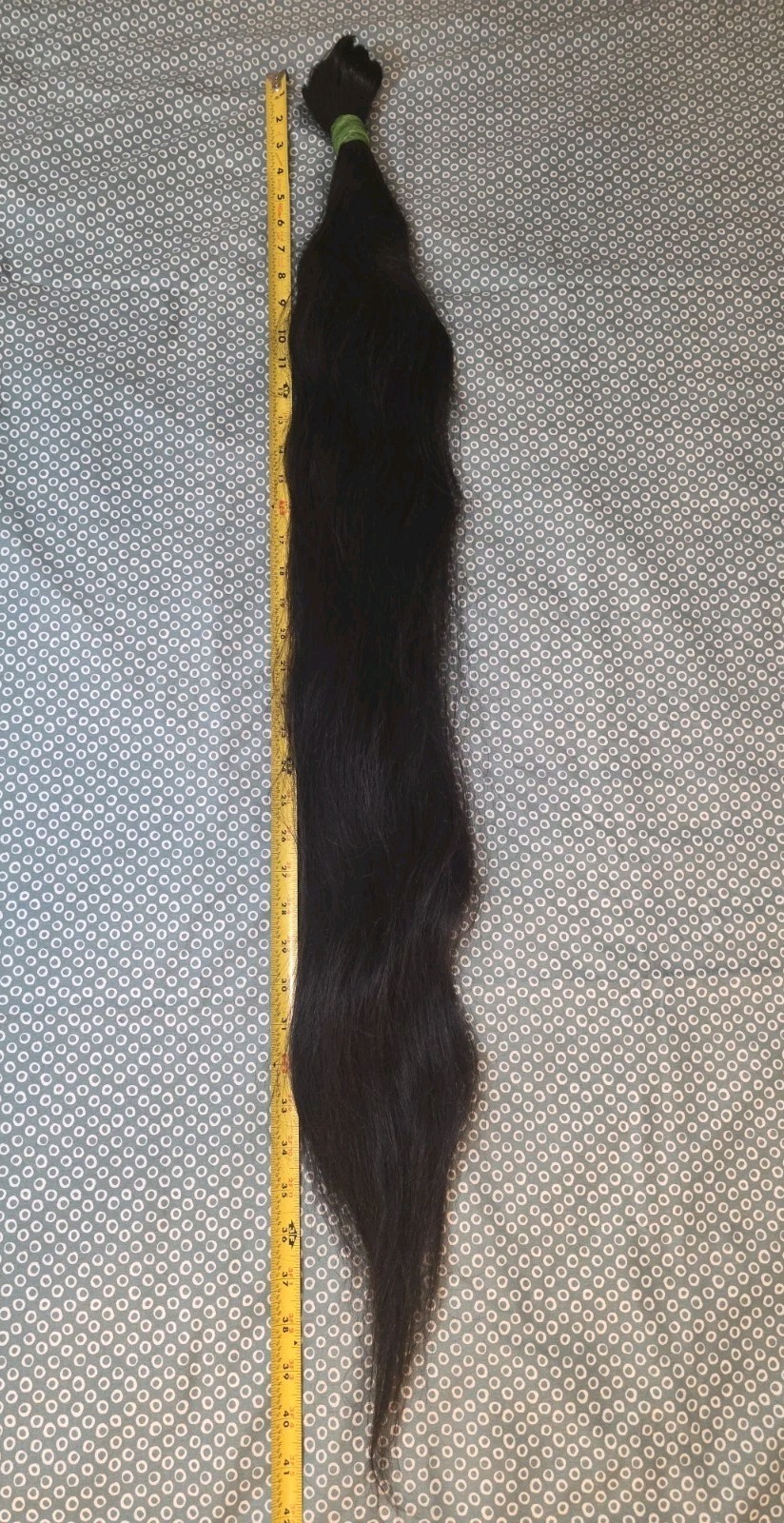 Black Human Hair Ponytail Straight Soft 42 inches 249.2g 1pc