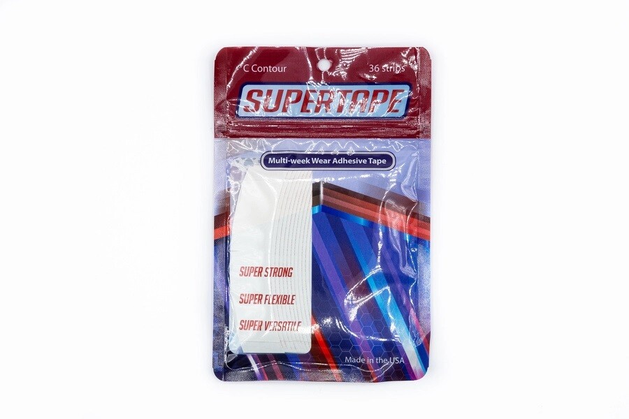SUPERTAPE C CONTOUR DOUBLE SIDED SUPER TAPE LINER TOUPEE LACE WIG 108 P