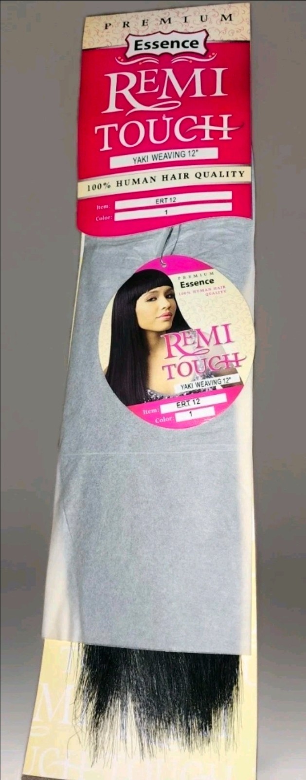 Remi Touch Yaki Weave Human Hair Quality 10” 12” 14” Straight Colors 1 1B 613