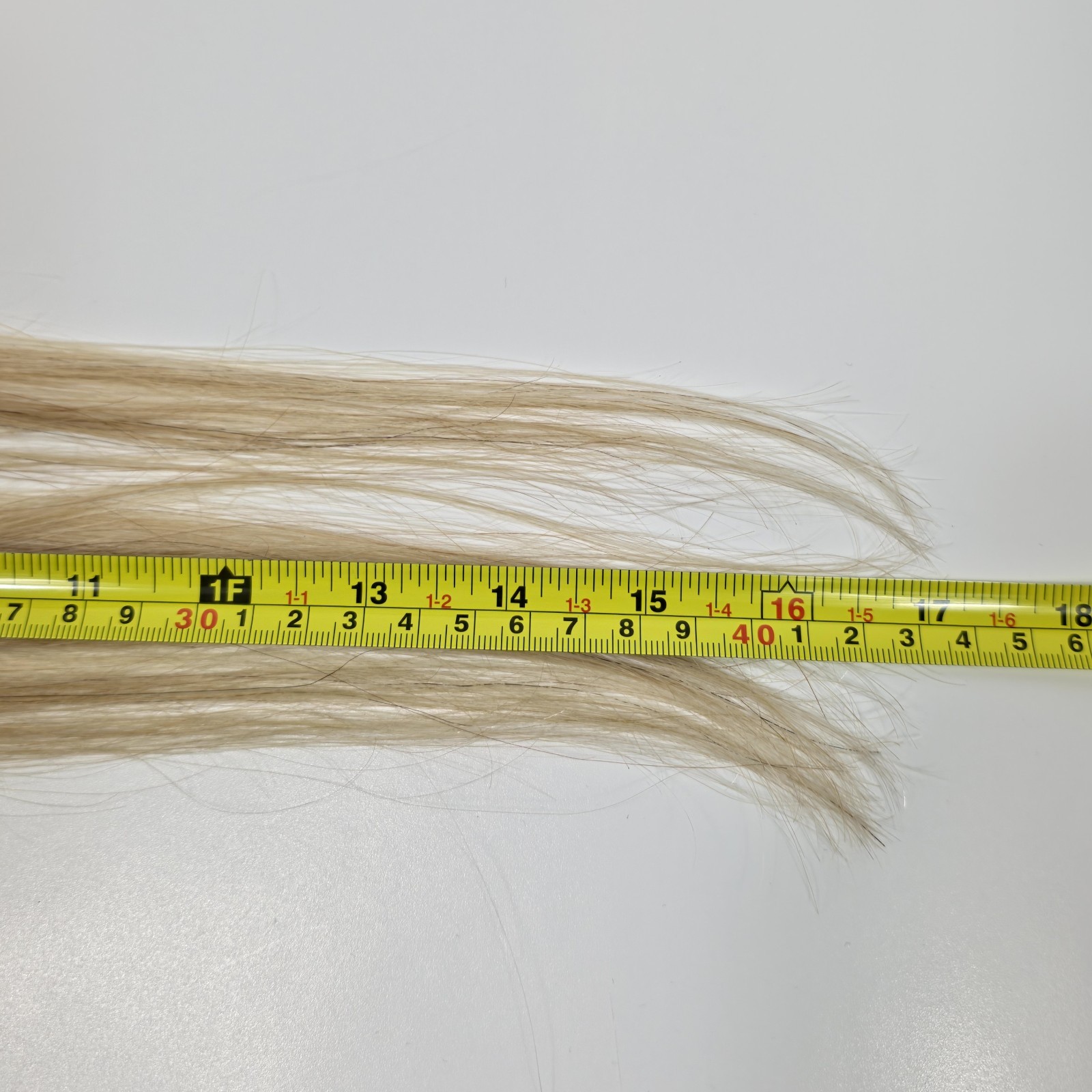 Glam Seamless 16″ Human Hair Clip-In Extension 3″ Wide Single Weft Blonde 23/60