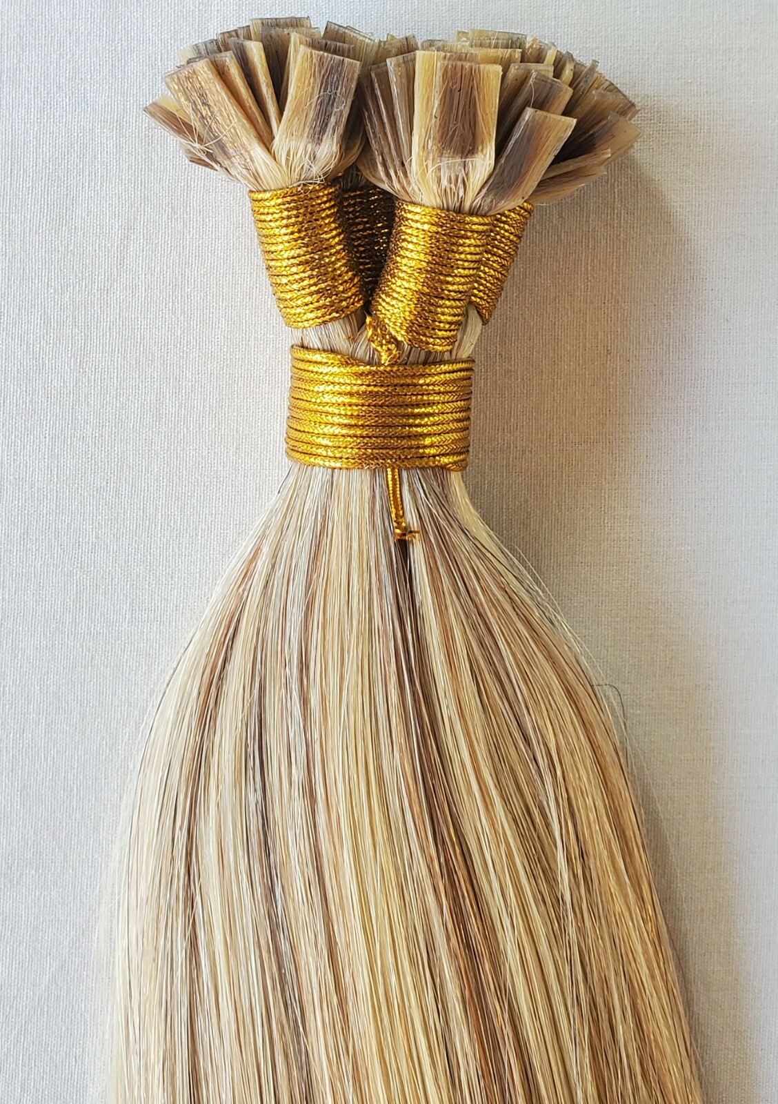 18″,22″ 100 grams ,Flat Tip Keratin Remy Human Hair Extensions # 18/613