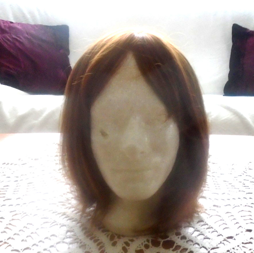 ONPEP Fashion Wigs Natural Honey Brown Chestnut Color New with Box!