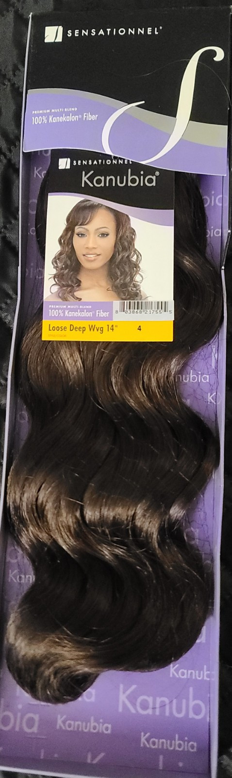 Hair Extension Sensationnel 100% Kanekalon Fiber Kanubia Weave