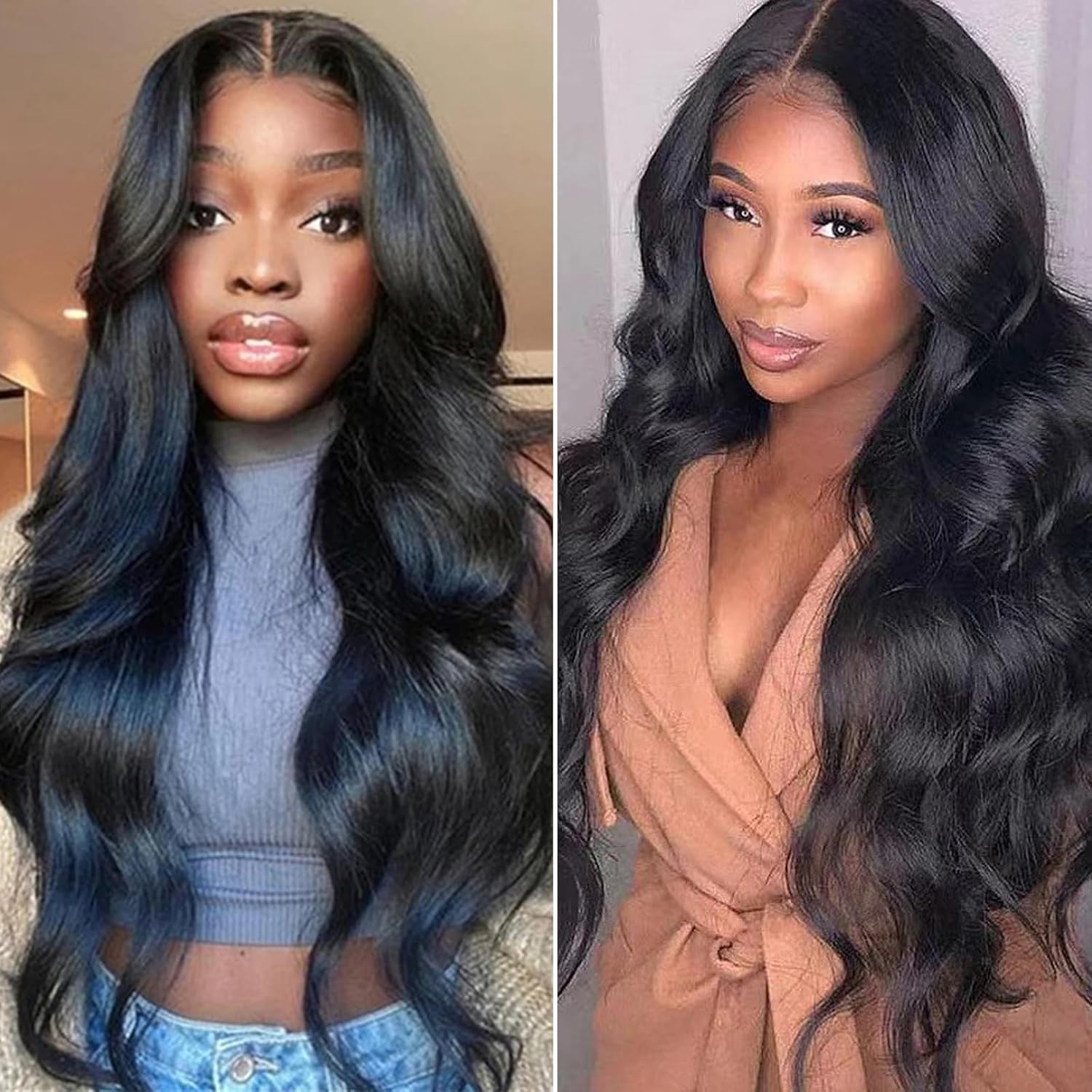 26 Inch Body Wave Lace Front Wig – Lightweight Synthetic for Glamorous Styles