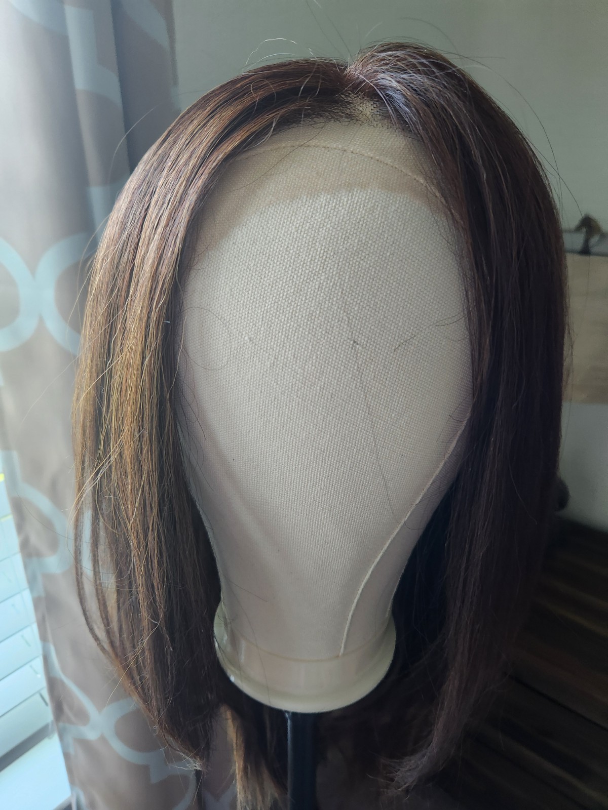 Lux Fiber Free Part Wig In Gorgeous Brunette