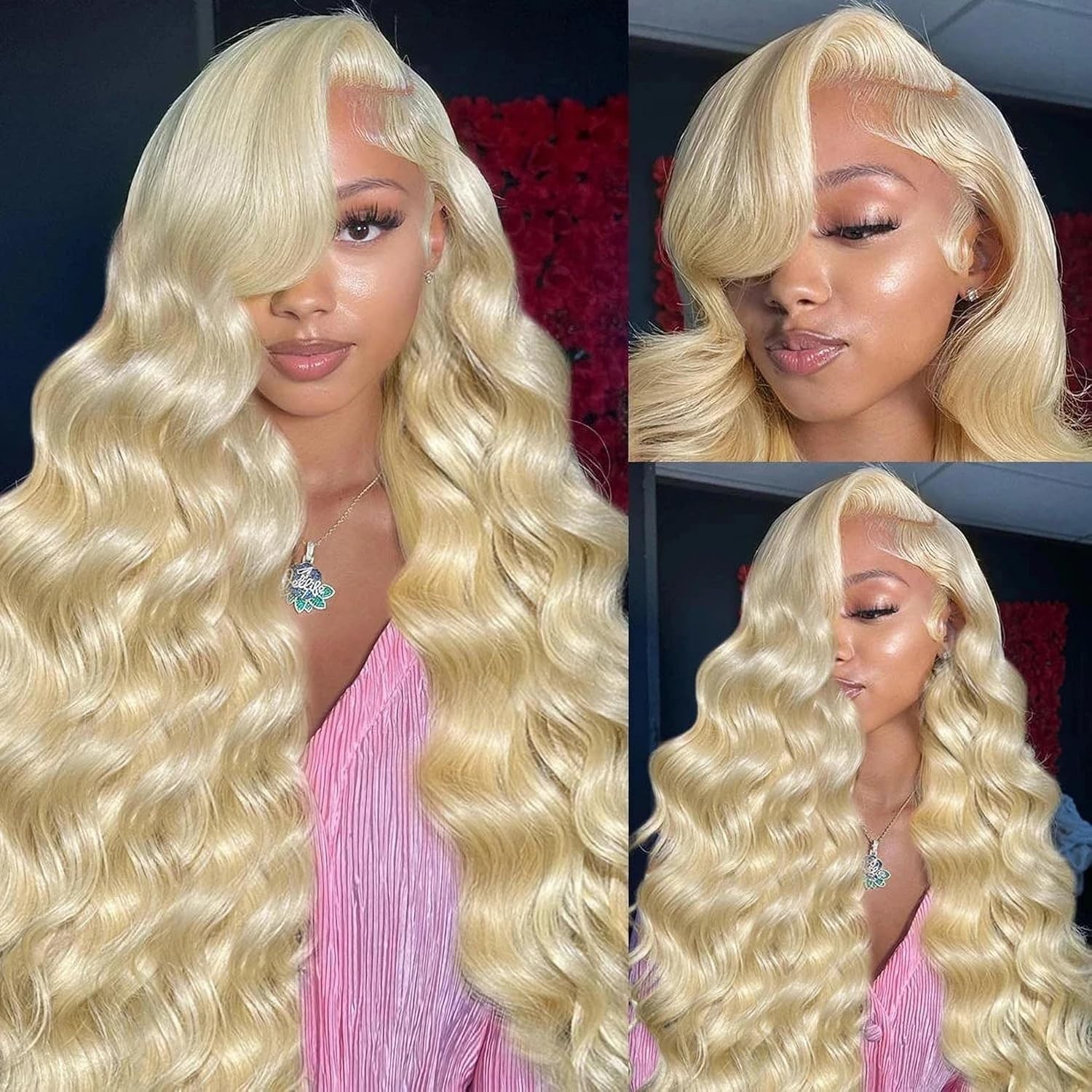 Soulreaver 613 Lace Front Wig Human Hair 32 Inch Blonde Wig Human Hair Body