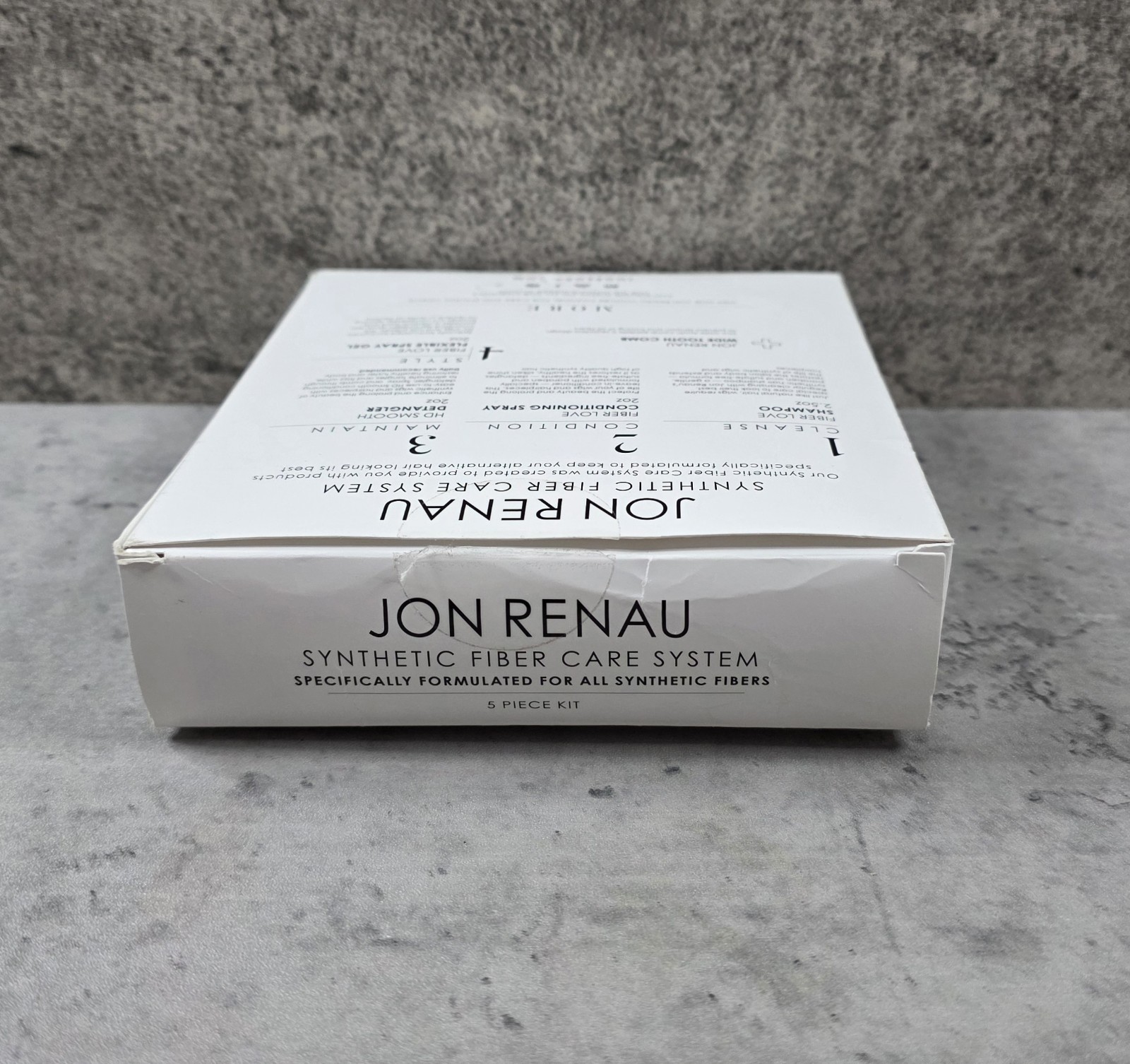 Jon Renau Wig Synthetic Fiber Love Care System 5pc Set – NEW Open Box
