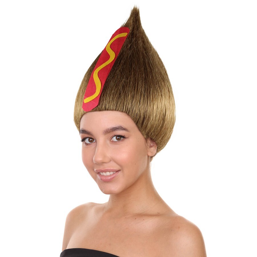 Fun Troll Wigs, Multiple Snack and Flag Options. HW-1481