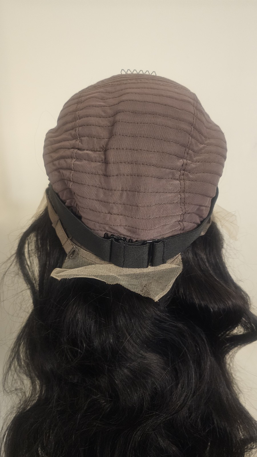 High Quality natural 24 ” straight 100% Virgin Human Hair Lace closure Wig.