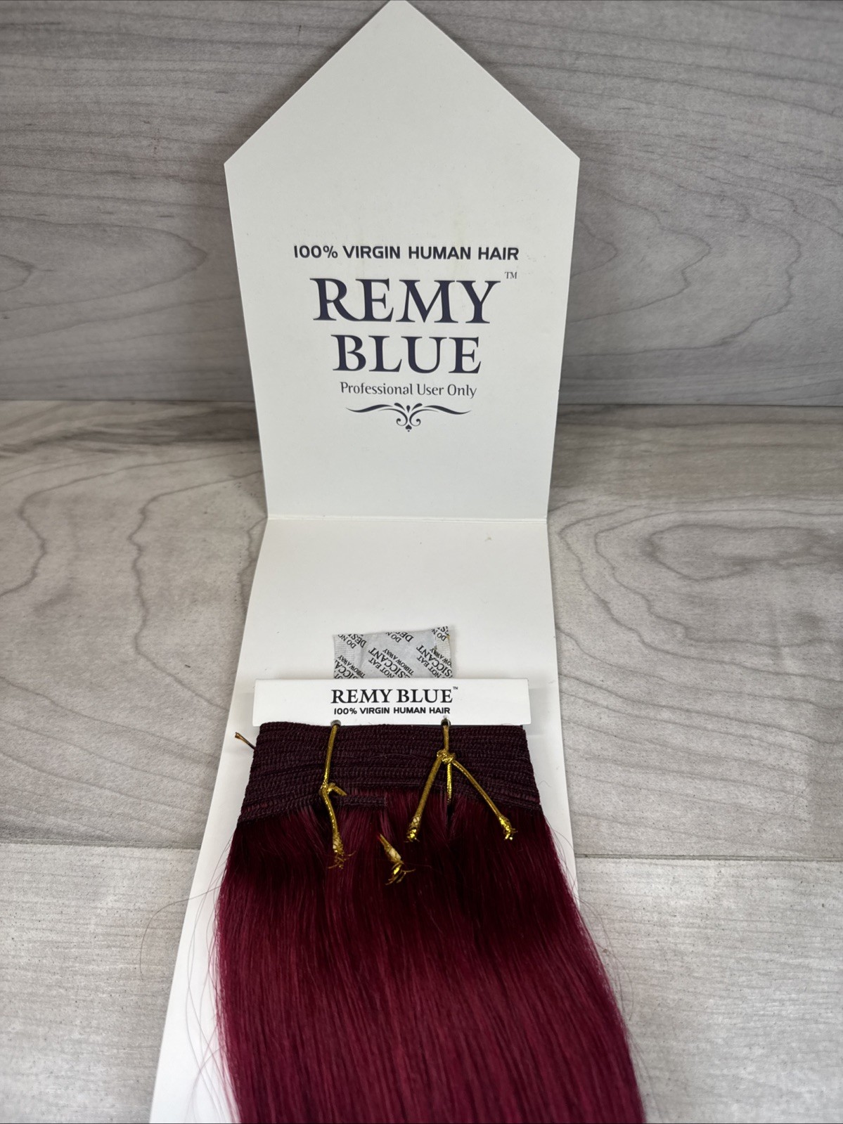 Kara Remy Blue 100% Virgin Human Hair Extensions Weave Burgundy 12″ Professional