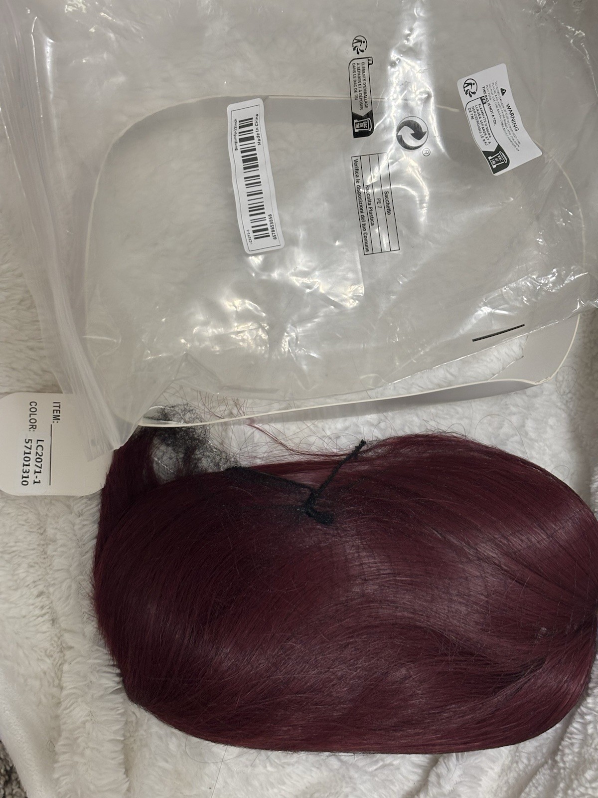 Straight Burgundy Red Bob Wigs For Women Short Maroon Bob Synth Hair Wig Bangs