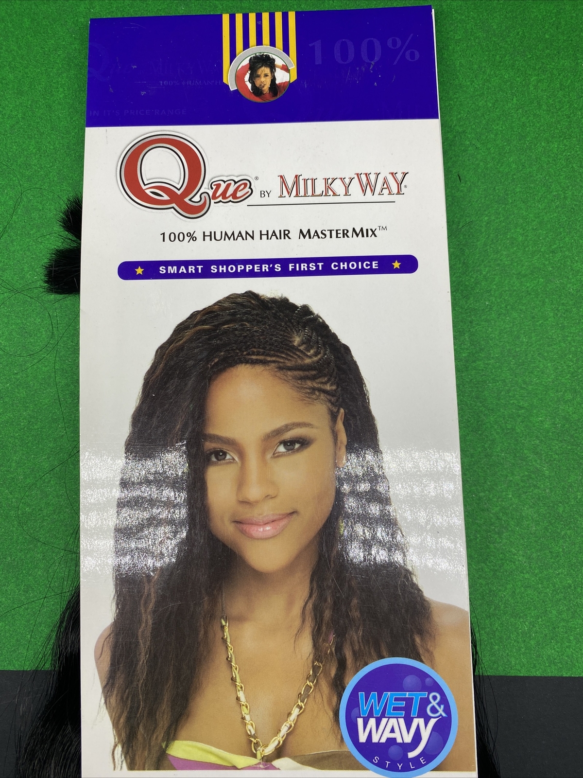 MILKY_WAY QUE HUMAN HAIR_MASTER MIX_SUPER_BULK_14″_#P1B/530