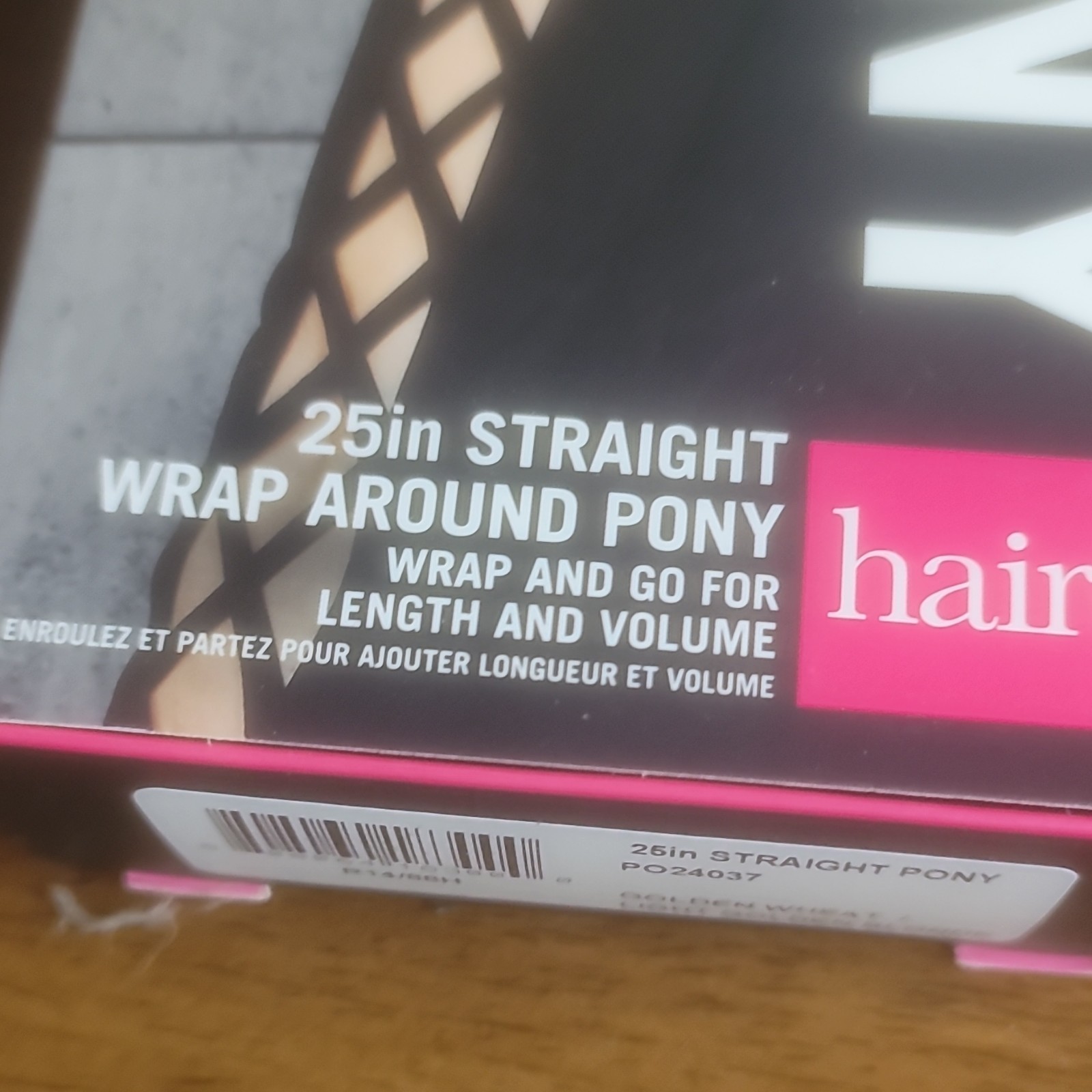 hairdo. Wrap Around Ponytail Extension 25in Straight Light Golden Blonde PO24037