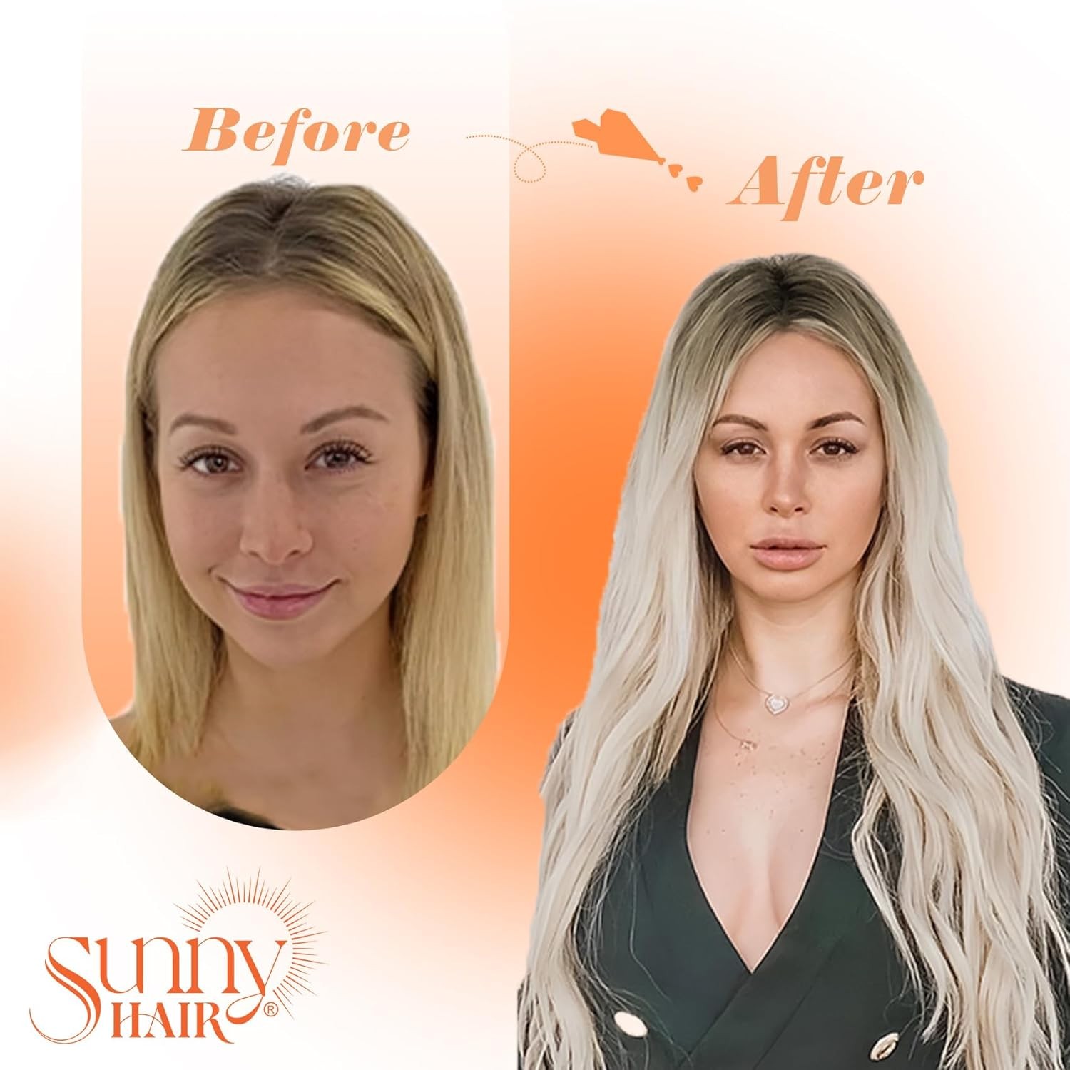 Sunny I-TIP 16in SUN Ash/Platinum Blonde Hair Extensions – I-TIP_SUN_16_50G3