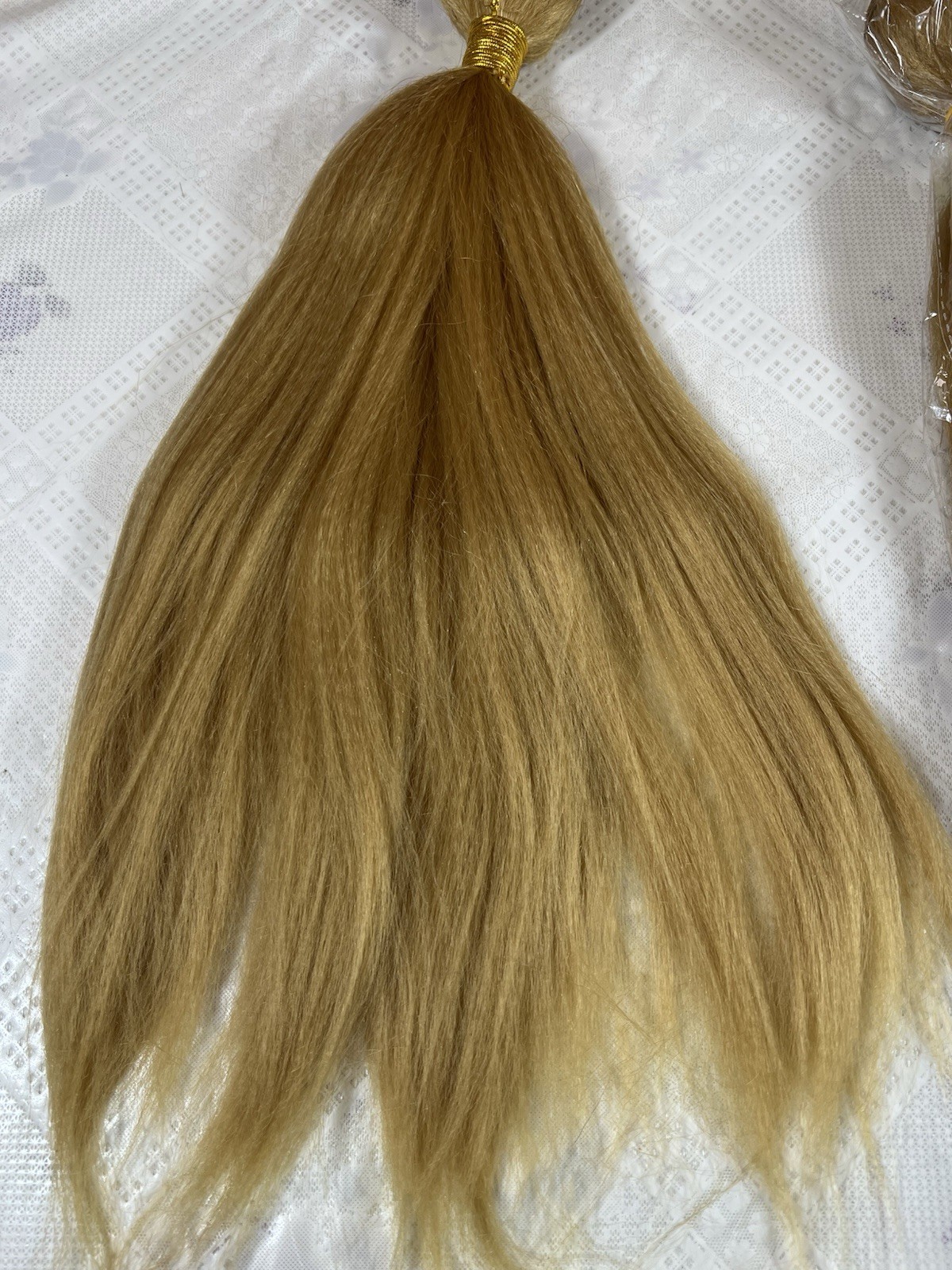 3 Bundles Mixed Blonde Brazilian Remy HumanHair ExtensionYAKY 14-16-18