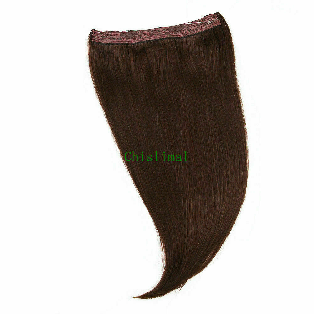 16-30 inches good Straight Remy Human Hair Hidden Invisible Wire Hair Extensions