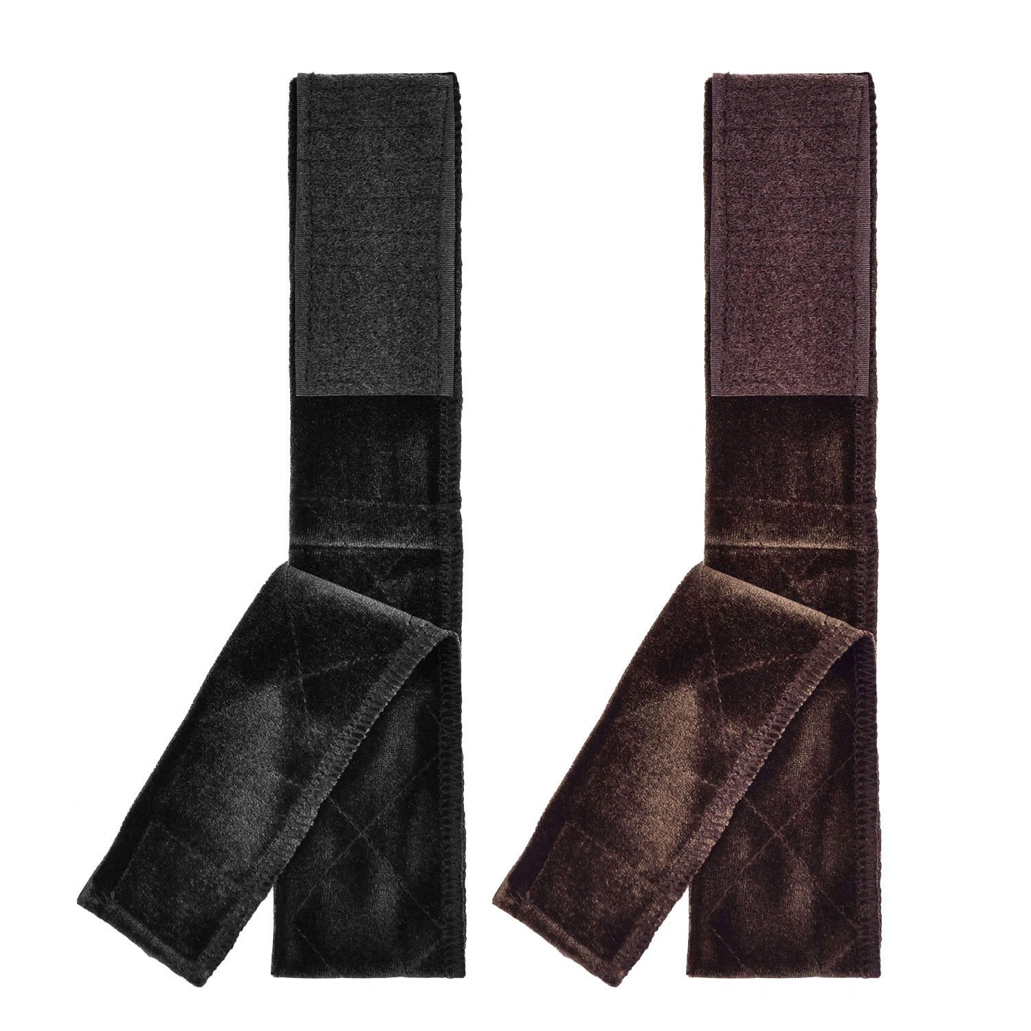 Soft Velvet Wig Bands Set – Adjustable Head Wraps for Secure and Stylish Wear