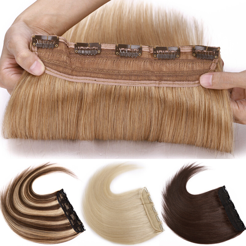 AAA+ One Piece Clip in Real Human Hair Extensions Remy hair Extension Weft B046