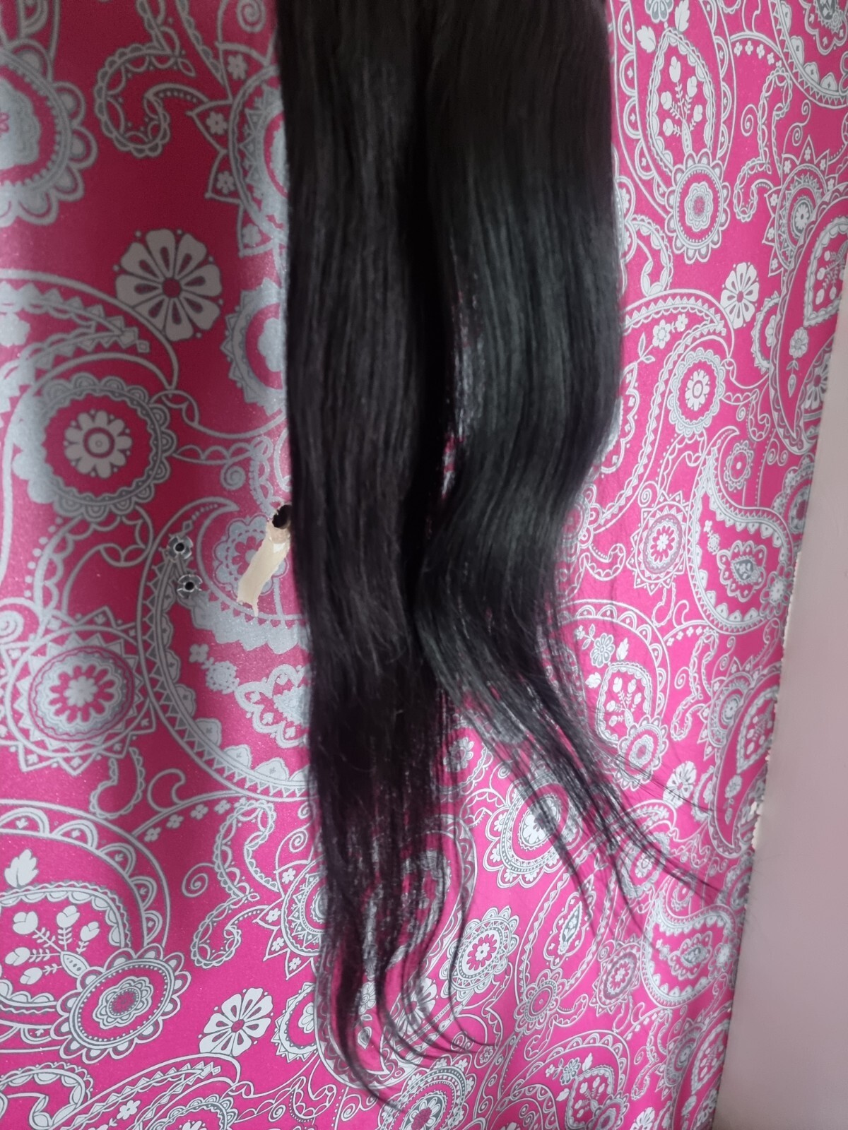 12A JET BLACK COLOR 1# BRAZILIAN VIRGIN HAIR STRAIGHT 26+22INCH 4X4 CLOSURE 150g
