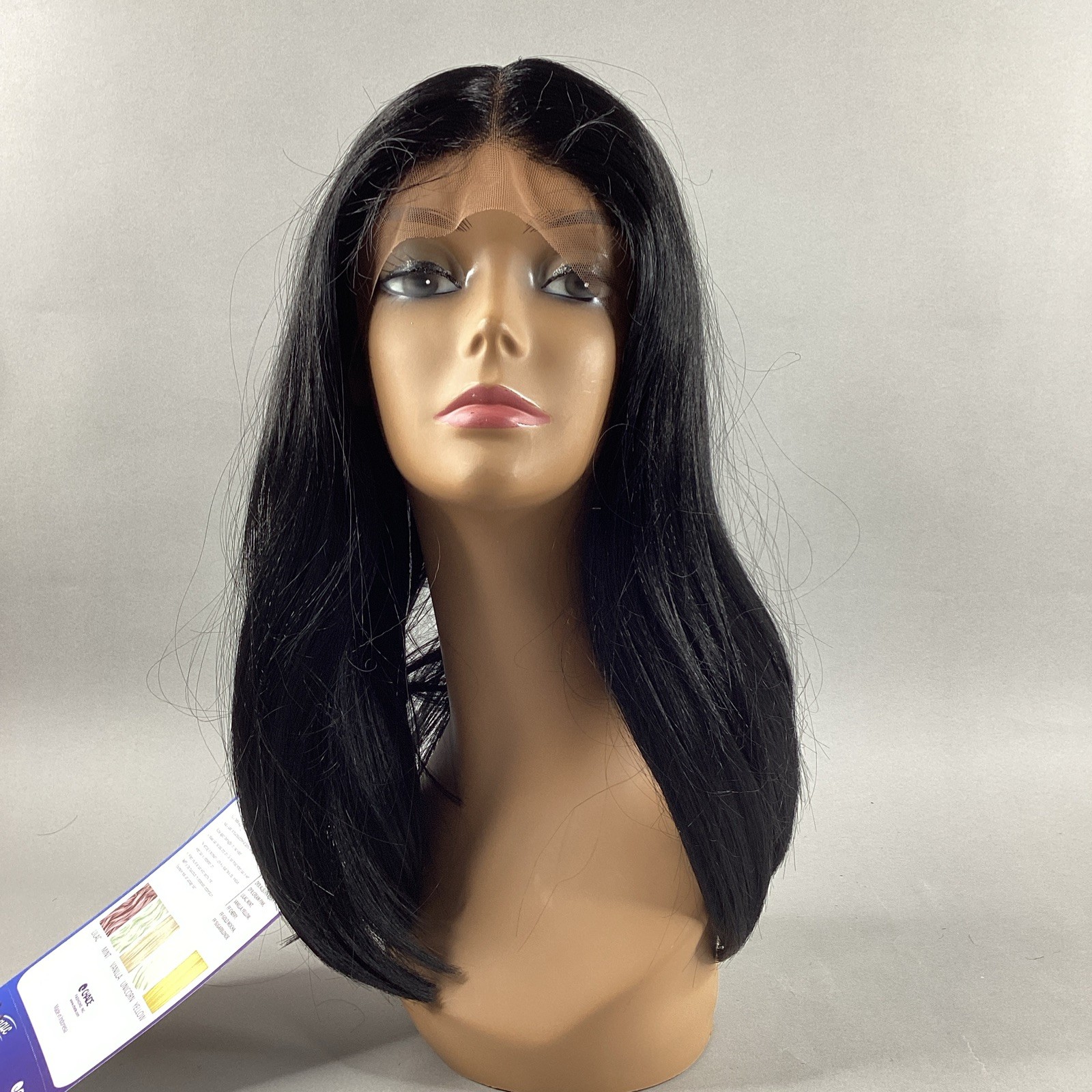 MLI301 Magic Lace Straight #1 Jet Black Lace Front Synthetic Wig