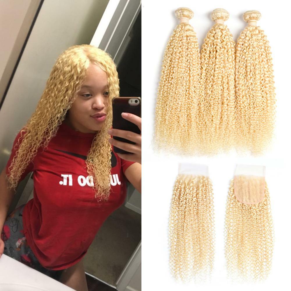 12A UNPROCESS BRAZILIAN VIRGIN HUMAN HAIR WEFT 3BUNDLES 16+18+20&14 CLOSURE 350g