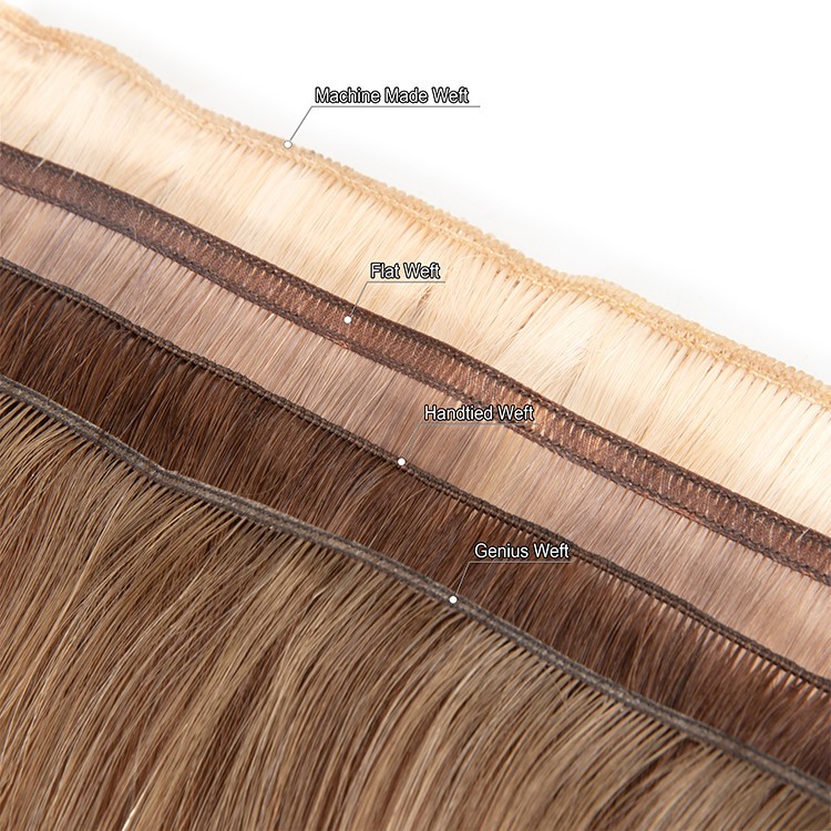 Seamless Thin 24″ Russian Virgin Remy Genius 100% Remy Human Hair Weft Hair 100g