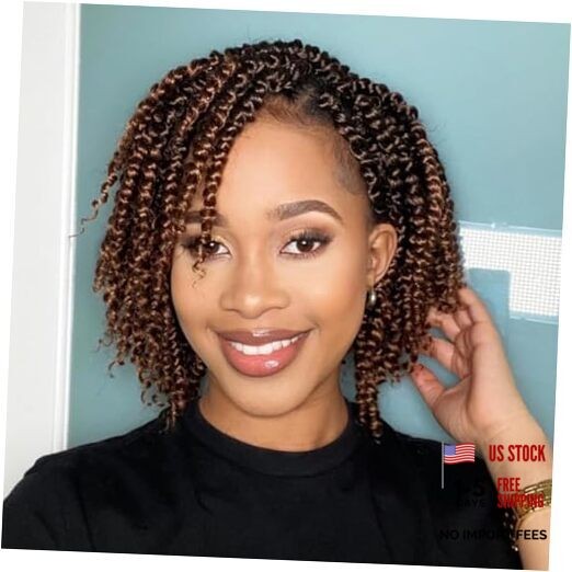 Passion Twist Crochet Hair 10Inch Passion Twist Hair 8 10 Inch (Pack of 8) T30