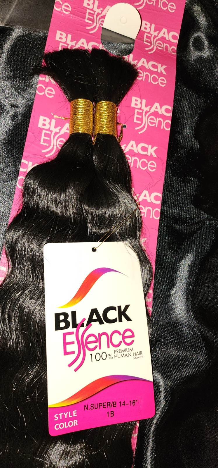 Black Essence 100% Human Hair Bulk Braiding Wet & Wavy / Straight 14″-20″ Multi
