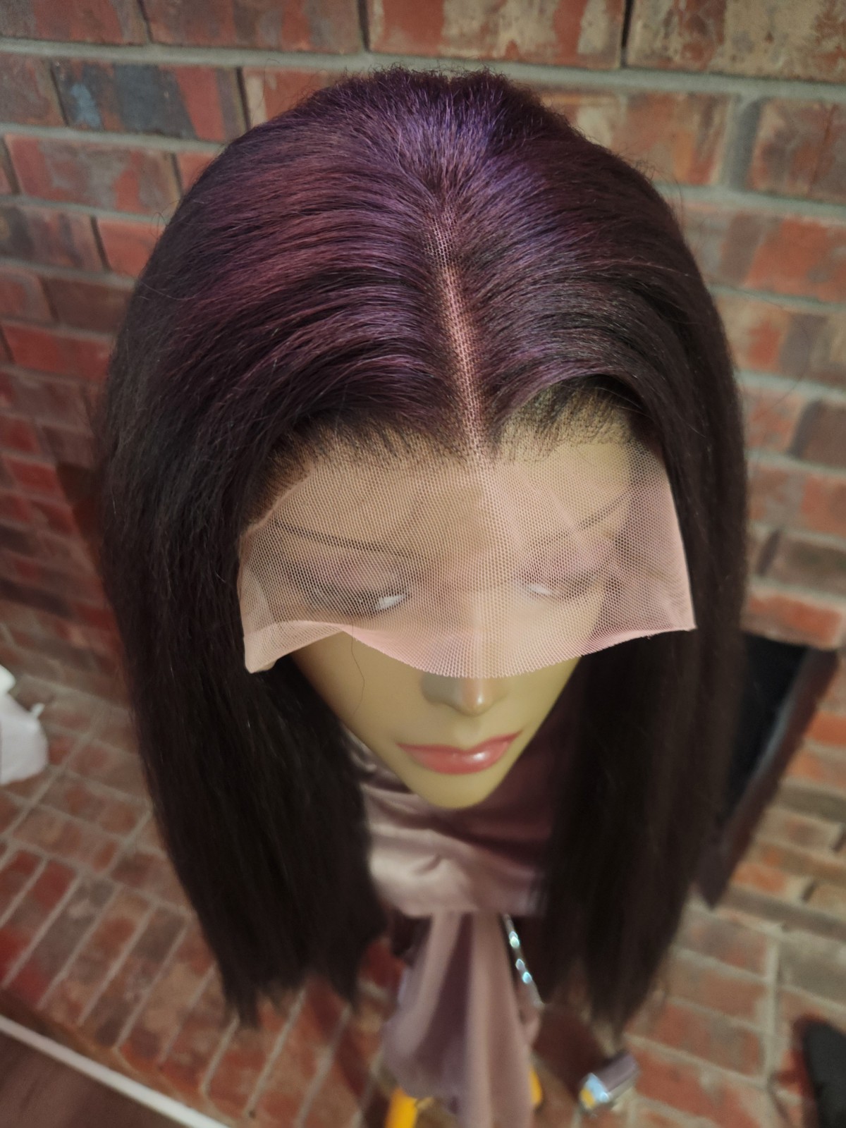 Lagos Hairline Hair Wig Black Natural Look Women’s Yaki Texture