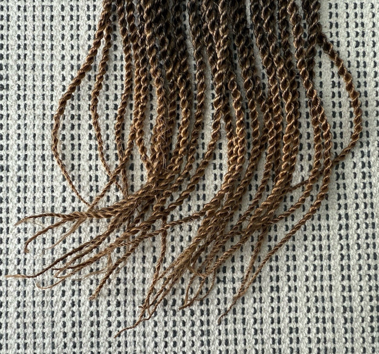 NEW 6 Pk 14 Inch T1B/27 Twist Braids Crochet Hair 24 Strands Per Pk 144 Strands