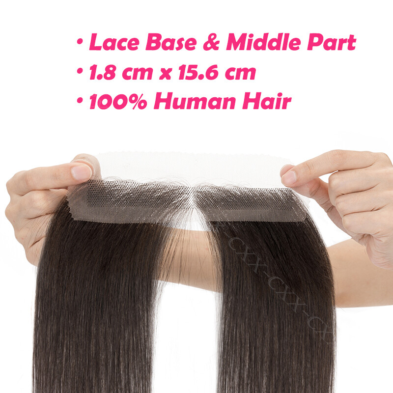 Forehead Frontal Hairpiece Mens Toupee Hairline V Loop Replacement System Women