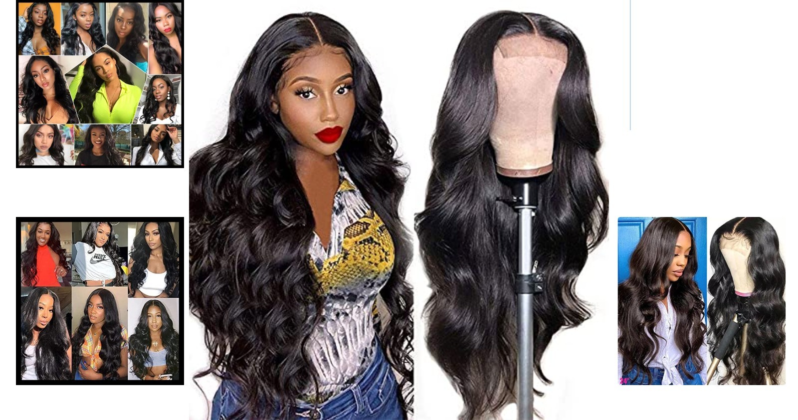 26 Inch Body Wave Lace Front Wig – Lightweight Synthetic for Glamorous Styles
