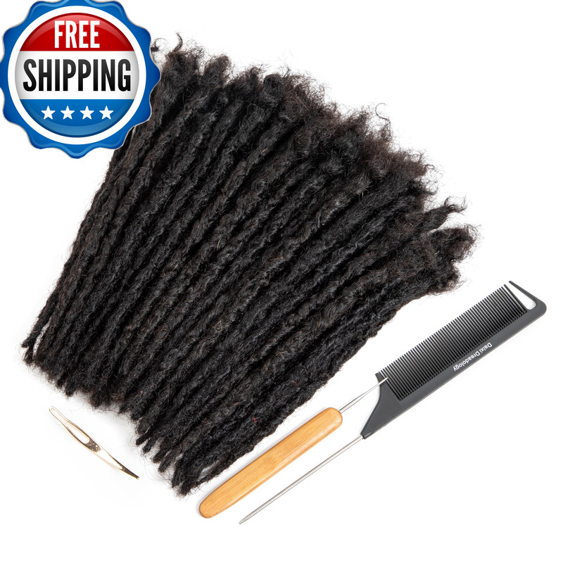 Originea Daixi Handmade Interlocking Locs 100 Real Human Hair Permanent Loc