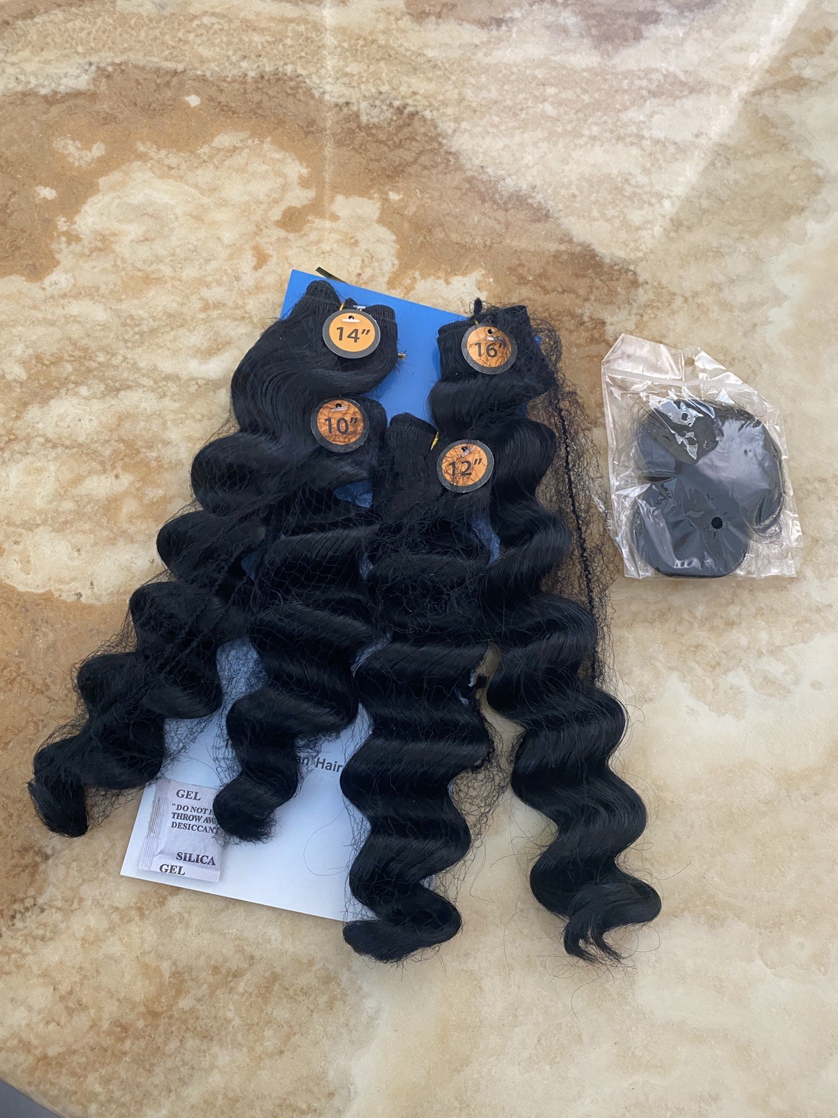 HAIRTREND SYNTETHIC HAIR ALL IN ONE DEEP WAVE 10 12 14 16 12 INCH CLOSURE COLOR2